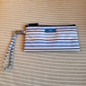 Blue scout wristlet